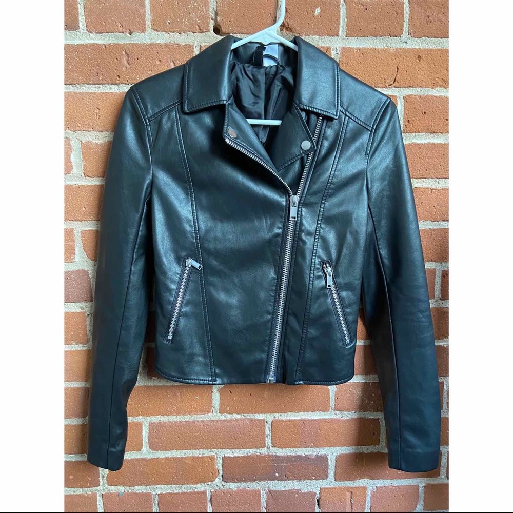 H&M Leather Jacket - Picture 2 of 4